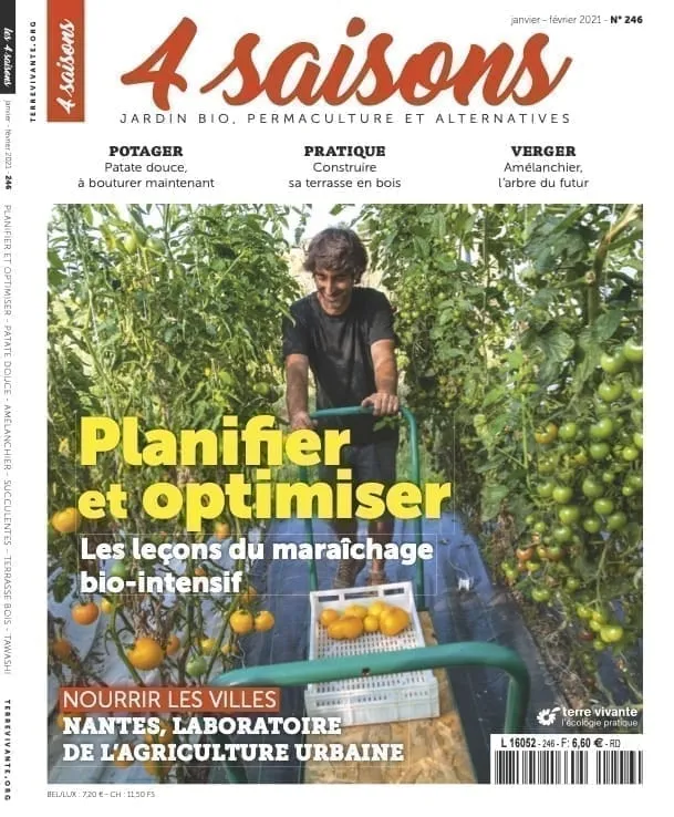 Terre vivante · 4 Saisons du jardin - Article sur le maraîchage bio-intensif